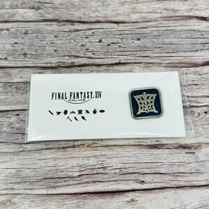 Final Fantasy XIV Job Hand Craft Leatherworker Job Pin New Japan US Seller